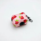 D&D Paws Poop Bag Holder Designed Straberry Dog Vest Set