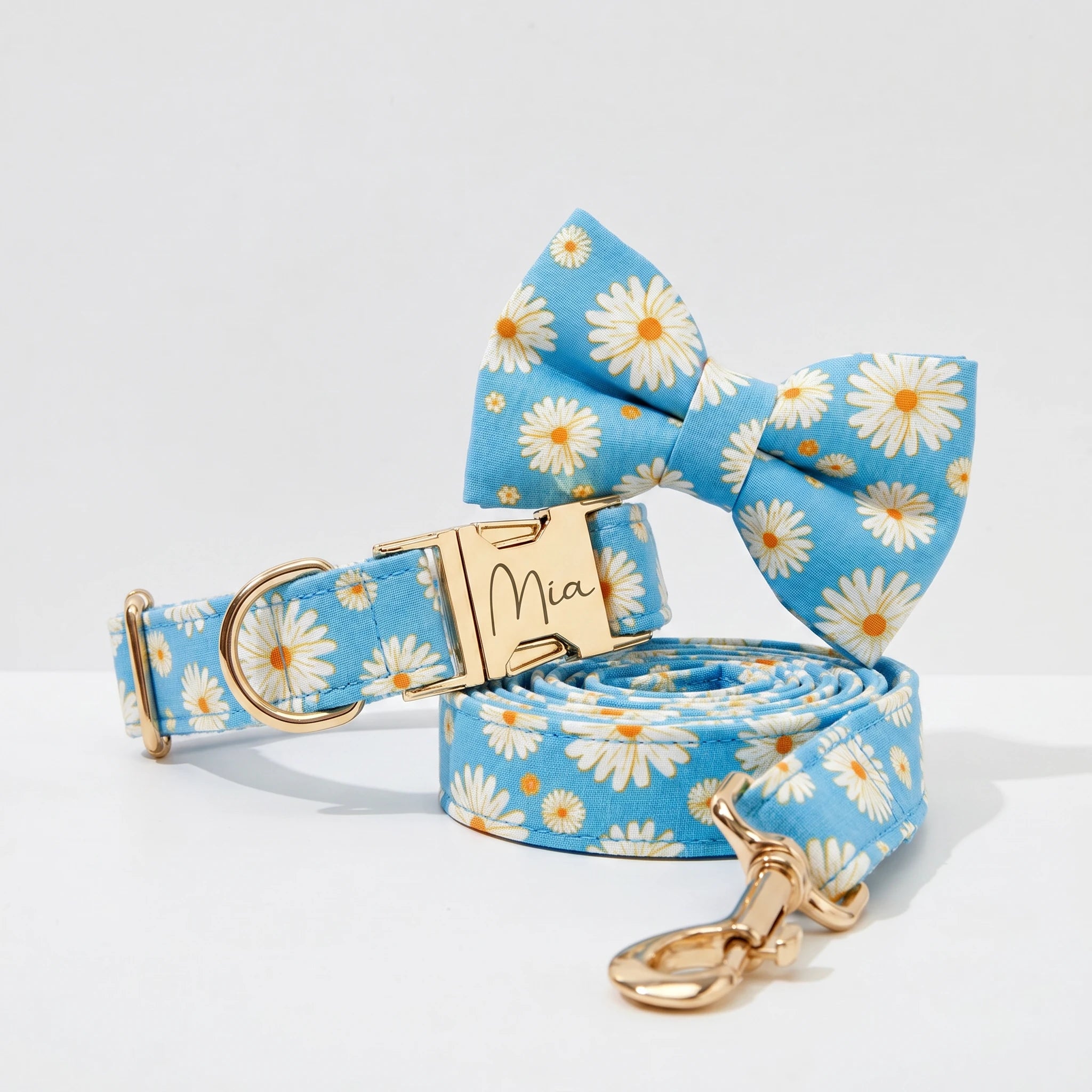 Blue Daisy Floral Set