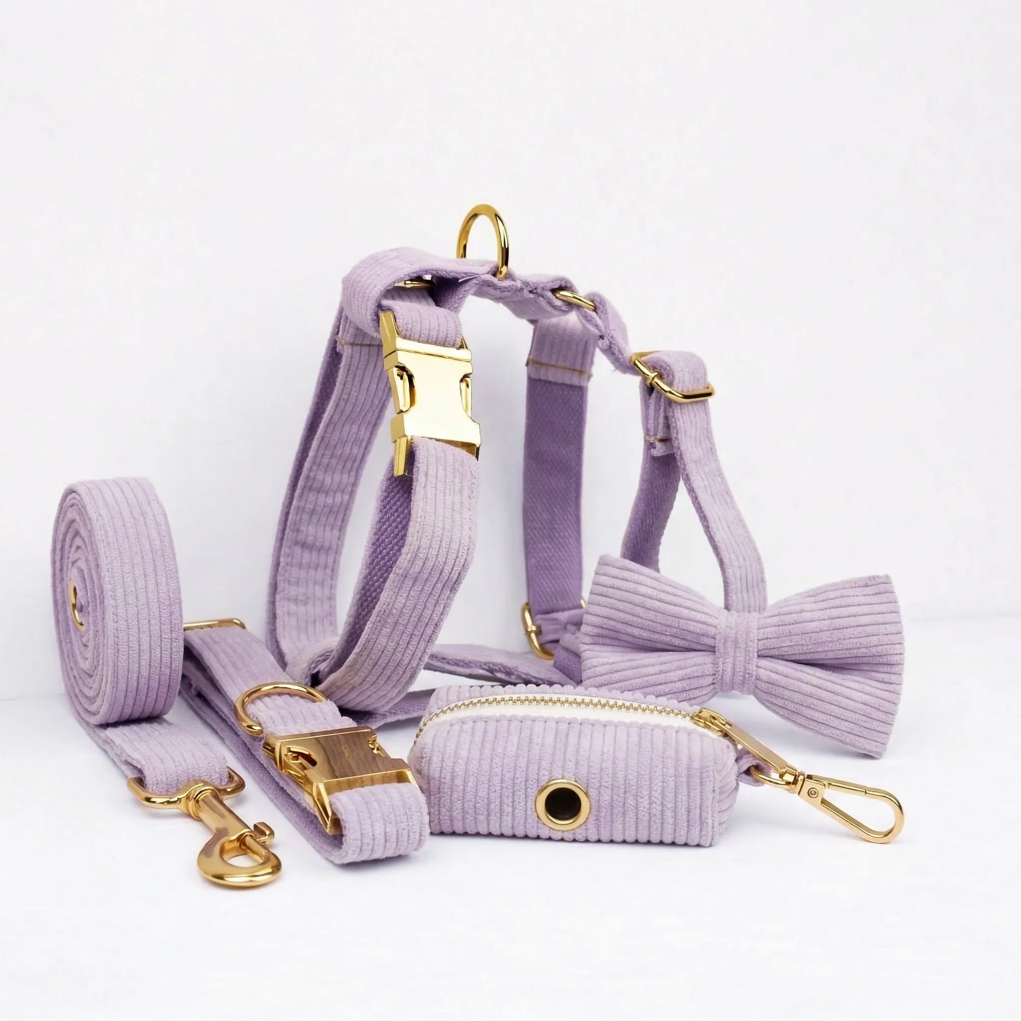 DDPaws  Lavender Mist Corduroy Set