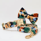 Painted Petals Floral Collar Leash Set