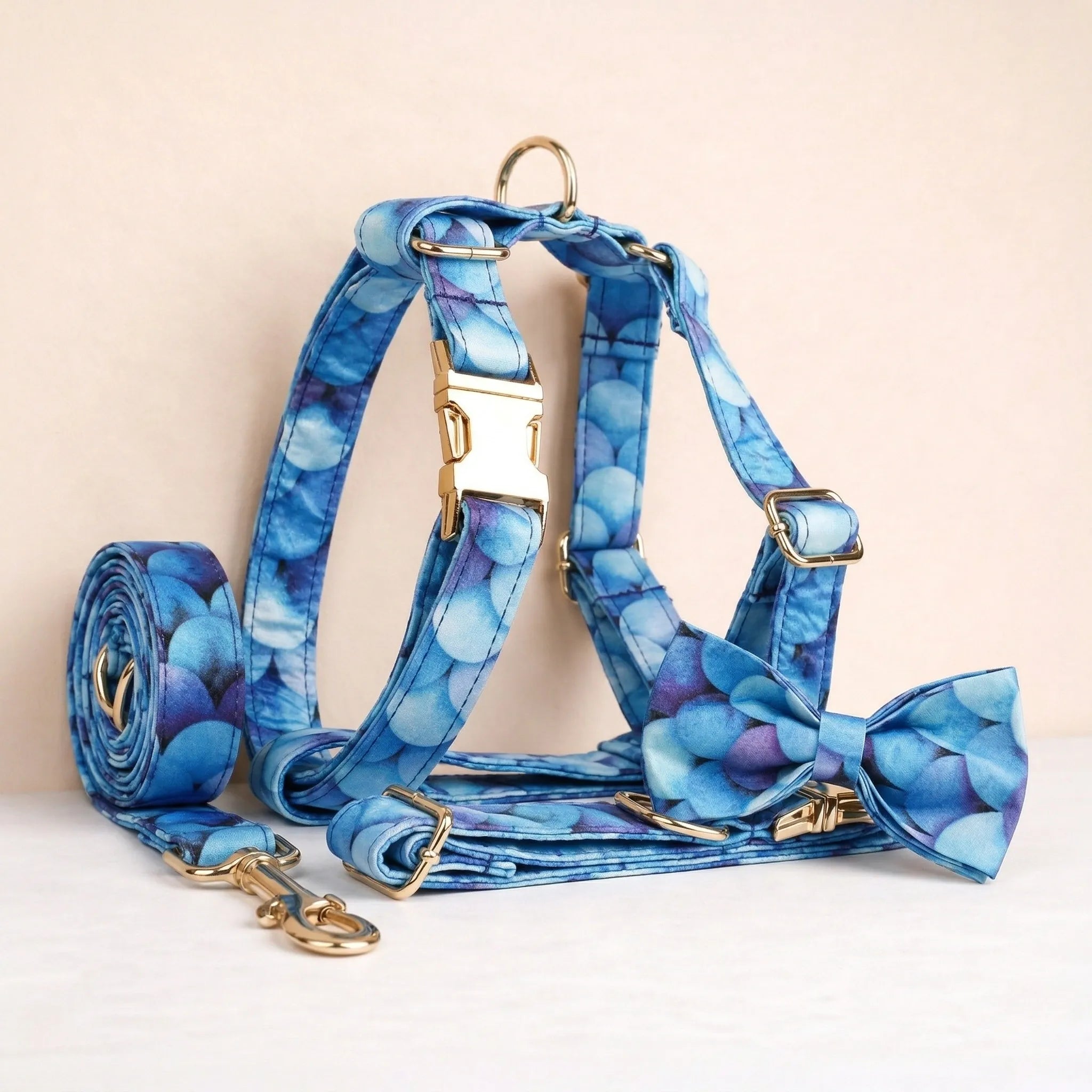 DDPaws  Purple Cotton Printed Set