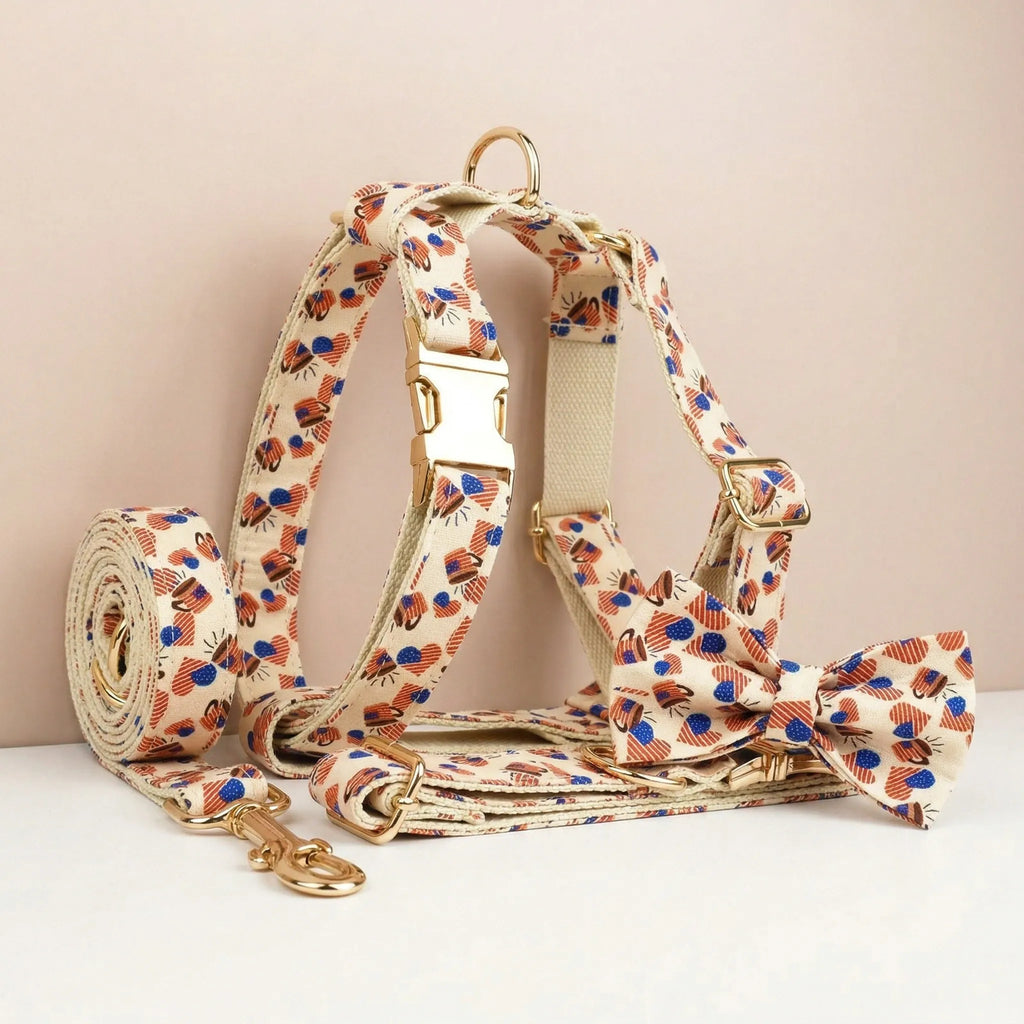 DDPaws  American Flag Print Set