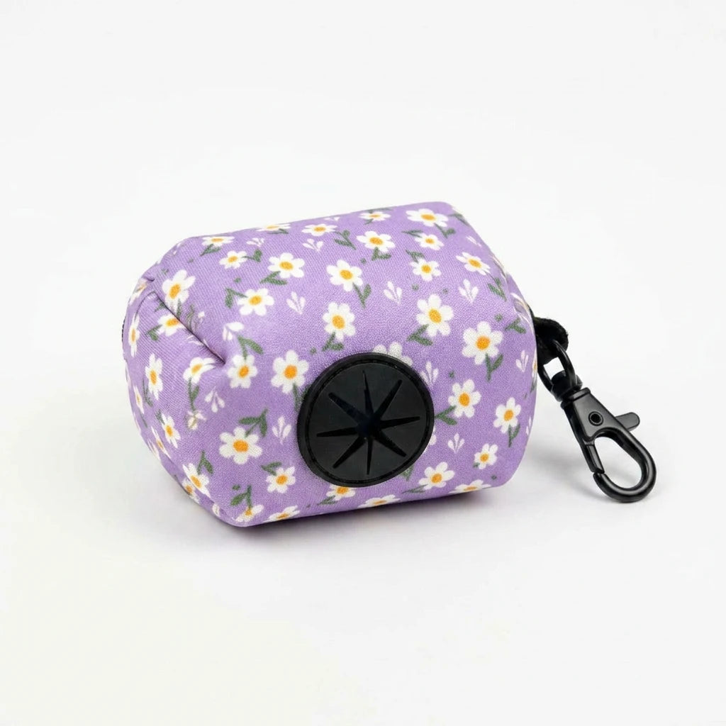Designed Purple Daisy Dog Vest Set