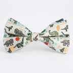 D&D Paws Bowtie Designed Dinosaur Dog Vest Set