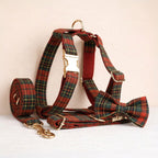 D&D Paws  Red Tartan Christmas Set