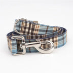 DDPaws  Designed Blue Brown Plaid Set [Made-to-Order]
