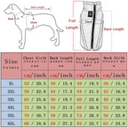 Waterproof Winter Dog Coat – Padded Fleece Jacket for Large Dogs