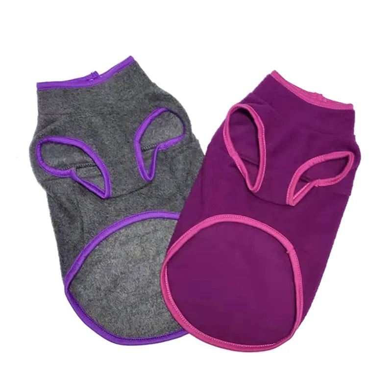 Fleece Dog Vest – Warm & Cozy Jacket for Small Dogs and Cats