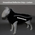 Waterproof Winter Dog Coat with Harness – Warm Jacket for Large Dogs