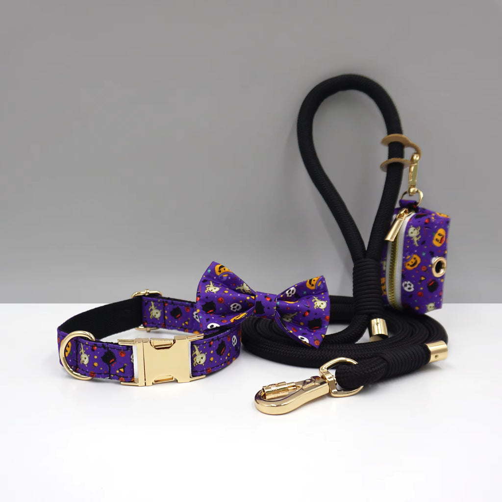 Personalized Holiday Dog Walking Set