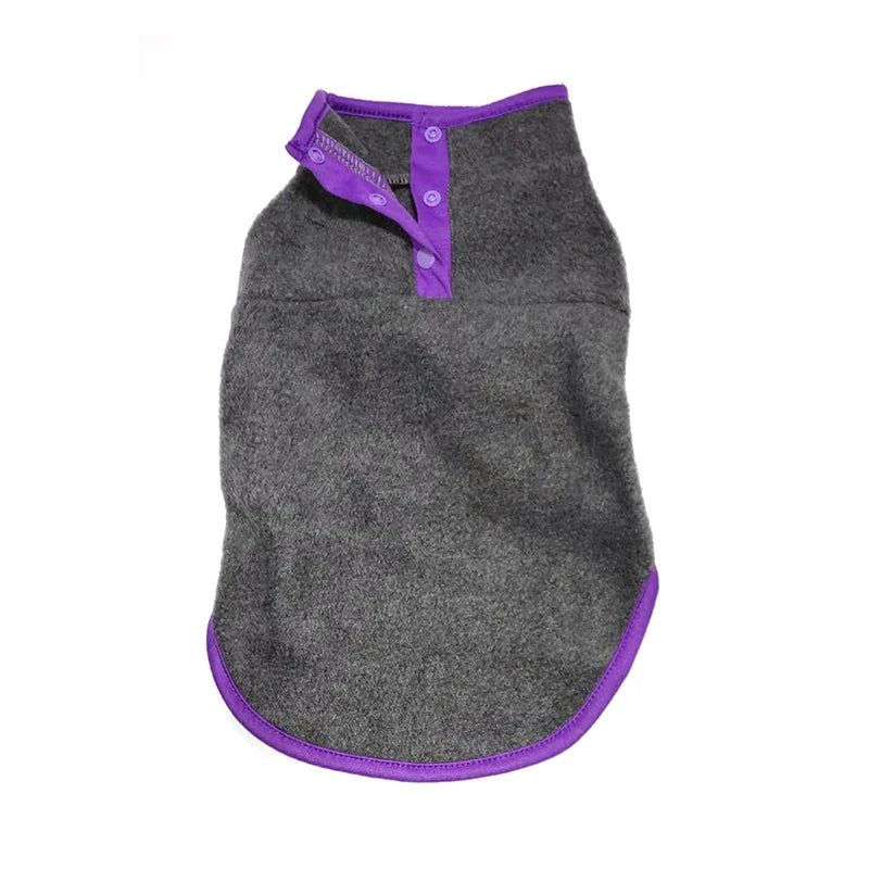 Fleece Dog Vest – Warm & Cozy Jacket for Small Dogs and Cats