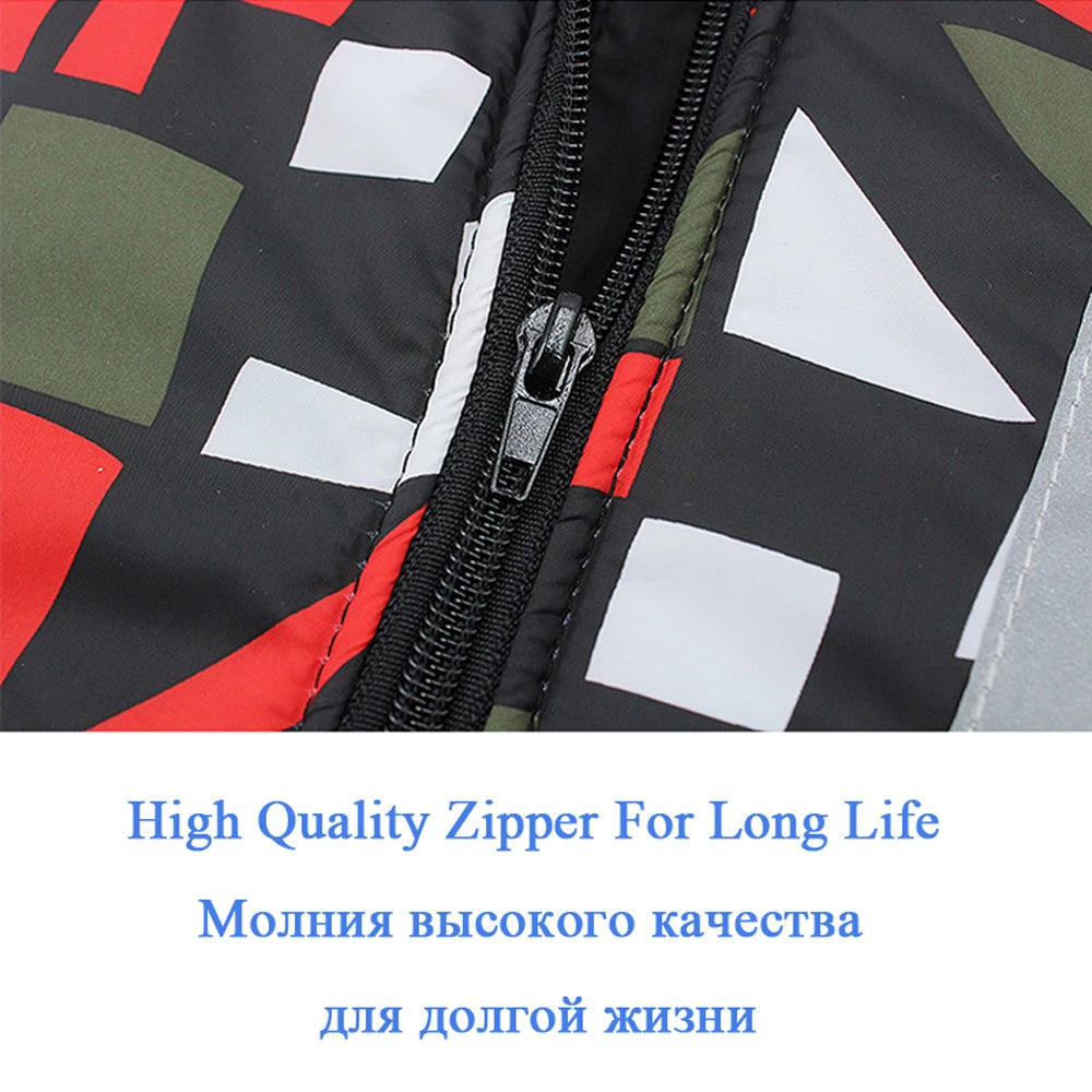 Waterproof Reflective Dog Jacket – Warm Winter Coat for Large & Small Breeds