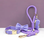 Personalized Corduroy Dog Walking Set