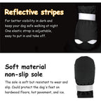 Waterproof Reflective Dog Boots – Non-Slip PVC Sole Shoes for All-Season Paw Protection