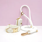 Personalized Velvet Dog Walking Set