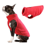 Winter Fleece Dog Vest – Warm Jacket for Small Dogs & Cats