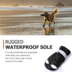 Waterproof Reflective Dog Boots – Non-Slip PVC Sole Shoes for All-Season Paw Protection