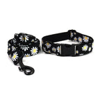 DDPaws  Collar + Leash / XS Little Daisy Floral Pattern Set