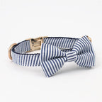DDPaws  Designed Navy White Plaid Set [Made-to-Order]