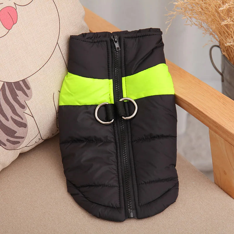 Waterproof Winter Dog Coat – Warm, Windproof Jacket for Small to Large Breeds