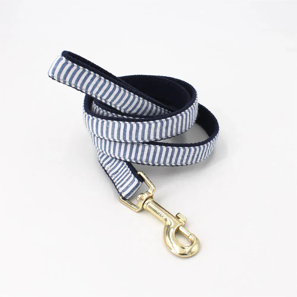DDPaws  Designed Navy White Plaid Set [Made-to-Order]