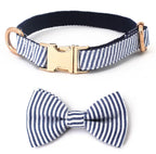 DDPaws  Designed Navy White Plaid Set [Made-to-Order]