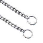 Personalized Dog Chain Collar – Engraved Metal Choke Collar for Training Medium & Large Dogs