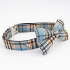 DDPaws  Designed Blue Brown Plaid Set [Made-to-Order]