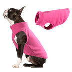 Winter Fleece Dog Vest – Warm Jacket for Small Dogs & Cats