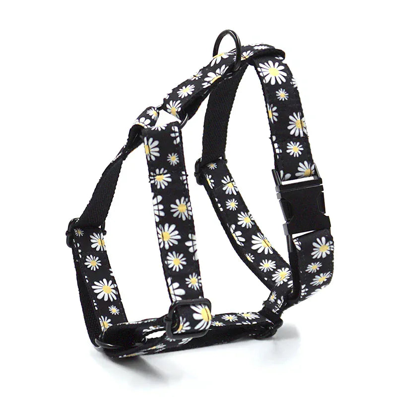 DDPaws  Harness / XS Little Daisy Floral Pattern Set