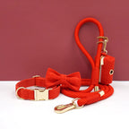 Personalized Corduroy Dog Walking Set