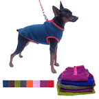 Fleece Dog Vest – Warm & Cozy Jacket for Small Dogs and Cats
