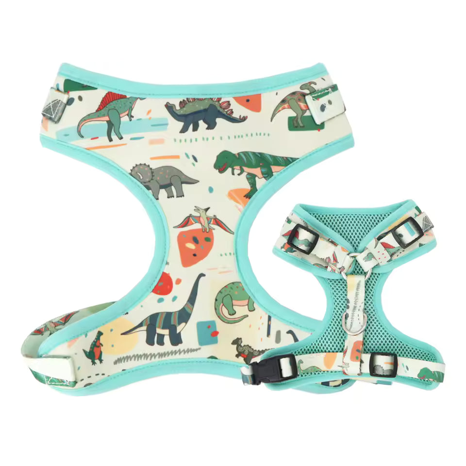 D&D Paws Designed Dinosaur Dog Vest Cute Set [Made-to-Order]
