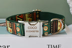 Personalized Dog Collar, Leash & Harness Set
