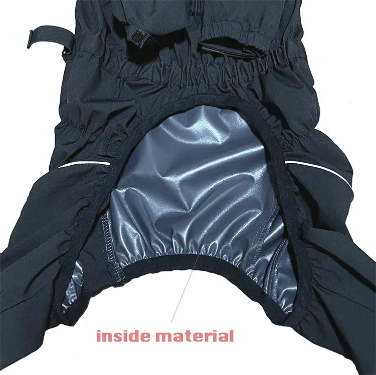 Waterproof Reflective Dog Jumpsuit – Warm Winter Outdoor Coat for All Breeds