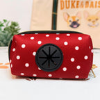 Designed Red Polka Dot Dog Vest Set