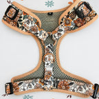 Designed Floral Dog Vest Set