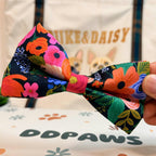 Designed Midnight Floral Dog Vest Set