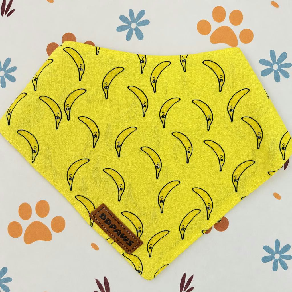 Designed Banana Dog Vest Set