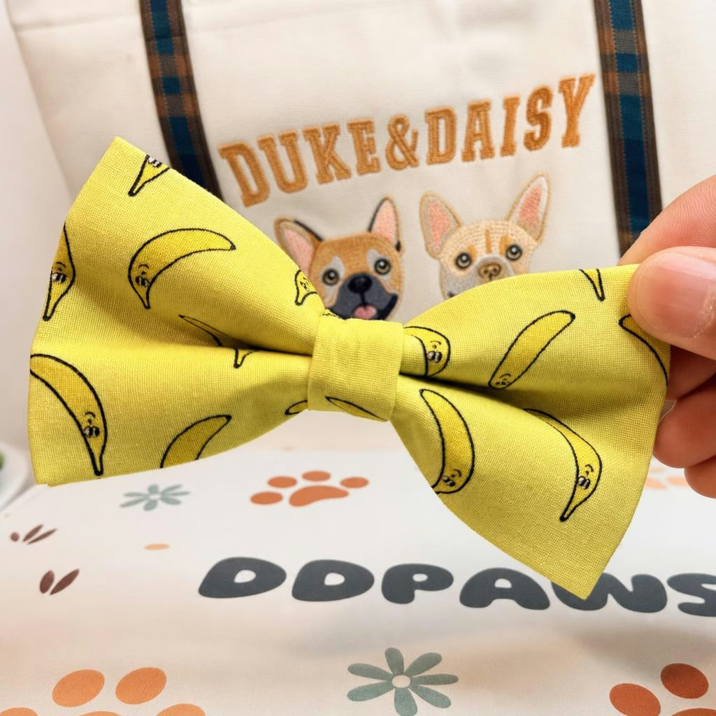 Designed Banana Dog Vest Set