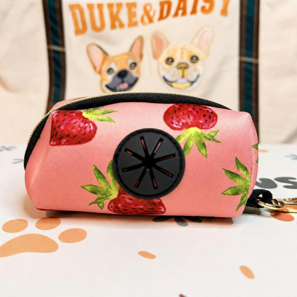 Designed Straberry Dog Vest Set