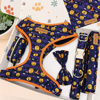 Designed Halloween Dog Vest Set