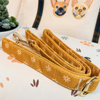 Designed Autumn Daisy Floral Dog Vest Set