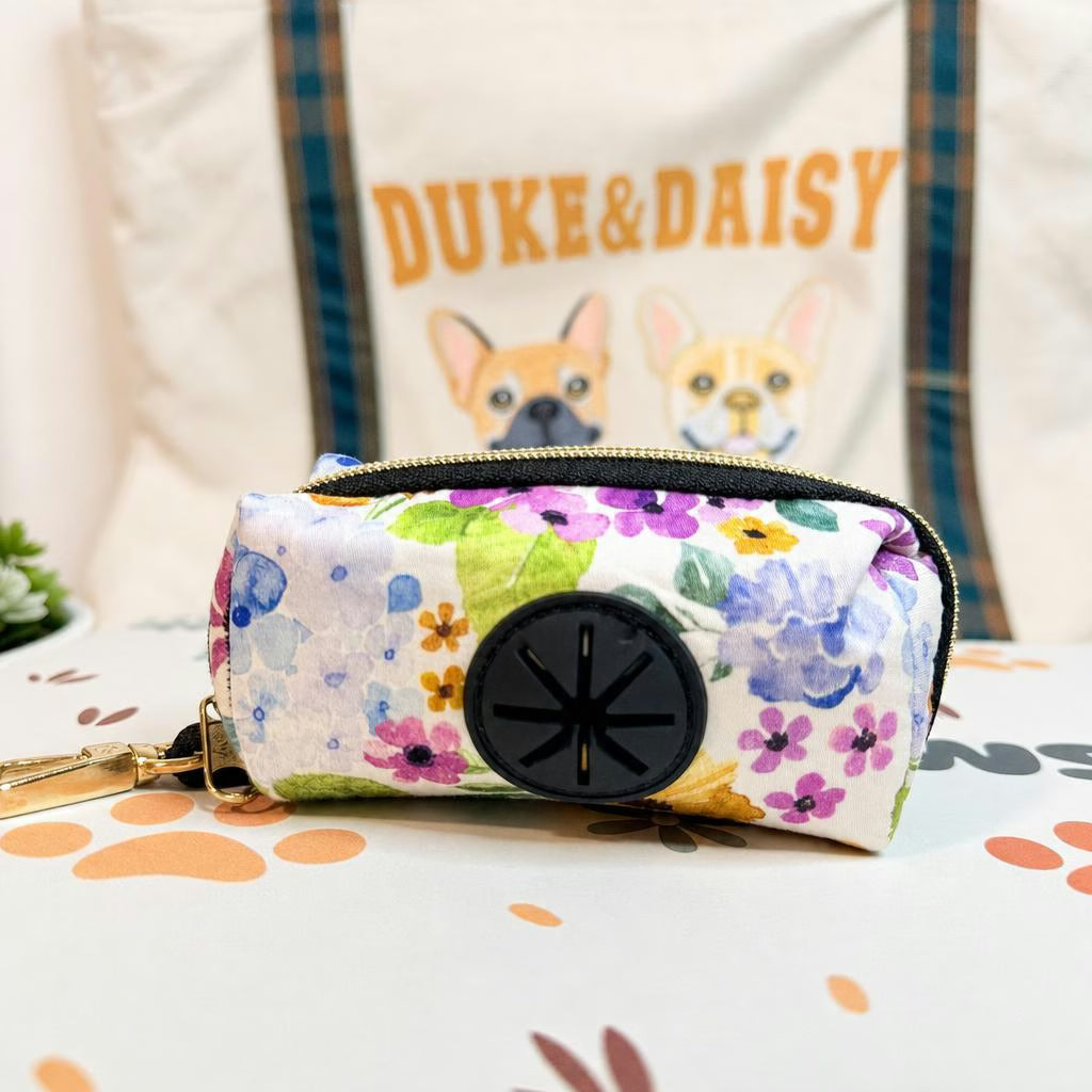 Designed Lavender Meadow Floral Dog Vest Set