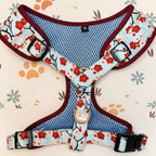 Designed Sakura Bloom Floral Dog Vest Set