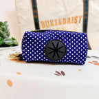 Designed Navy Polka Dot Dog Vest Set