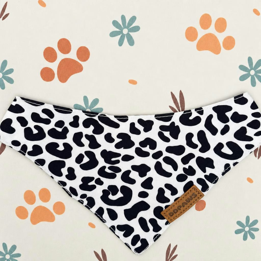 Designed Cow Dog Vest Set