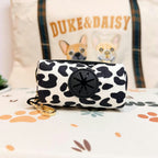 Designed Cow Dog Vest Set