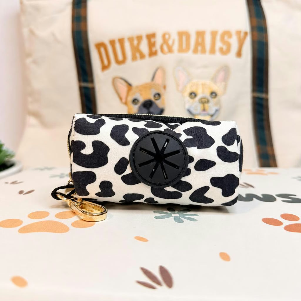 Designed Cow Dog Vest Set