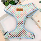 Designed Cherry Polka Dot Dog Vest Set